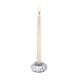 Silver Glass Designer Candle Holder